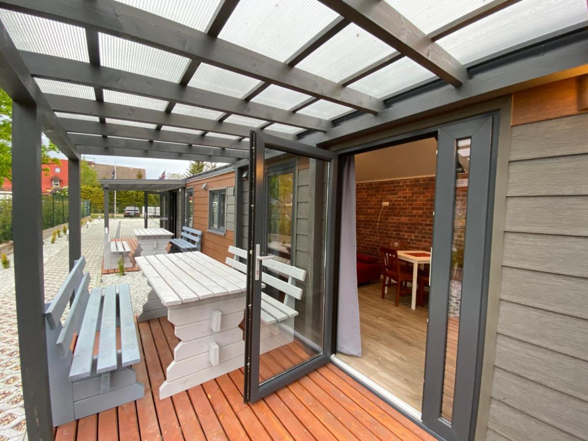 Domy Nad Morzem - Chata Pirata- Tiny House จีฟโนฟ ภายนอก รูปภาพ